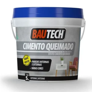 Cimento Queimado Platina 5kg Bautech