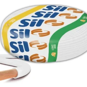 Cabo Flexível 16mm 50Metros Branco SIL Fios