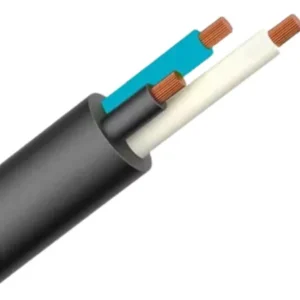 Cabo Fio Flexível Pp 3×1,5mm Preto Sil (VENDIDO POR METRO)